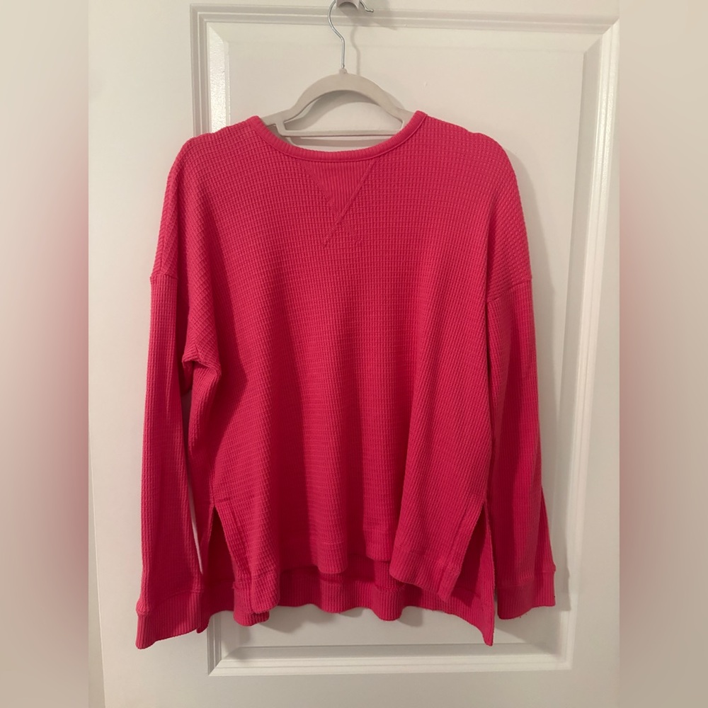 American Eagle Outfitters Pink Knit Top